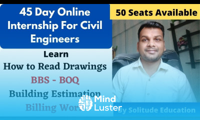 45 Day Online Internship In Building Construction For Civil Engineers Civil Engineer Internship