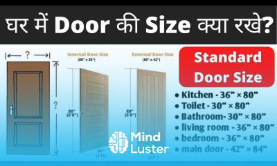 Door Size Standard Size of Door In House Door Size For Bedroom Kitchen Toilet Door Dimension