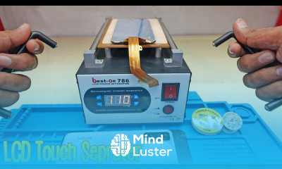 How to use Vacuum LCD Touch Glass Separator machine in mobile phone repairing Tutorial 11