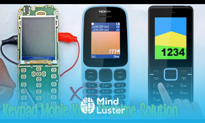 Any Mobile Phone Nokia China Keypad Number Keys do not work Problem Solution Tutorial 23
