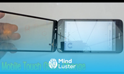 How to change replace any Smart Phone broken damaged touch glass Tutorial 27
