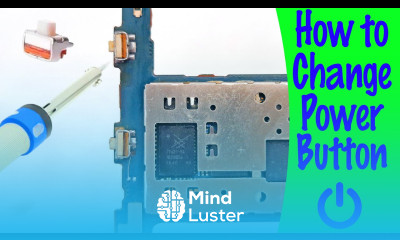 How to repair change android mobile phone Samsung galaxy power button key volume button Tutorial 24