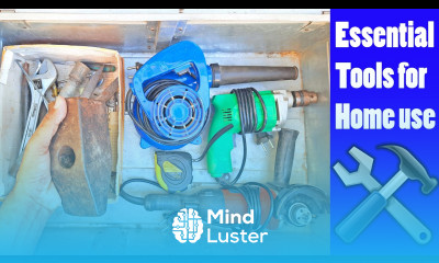 Important Essentials tools for home use for DIY technical science students to do task invent