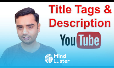 How to set YouTube video title tag and disruption