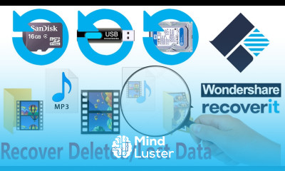 How to recover lost deleted data files form memory card SSD HDD with Wondershare Recoverit