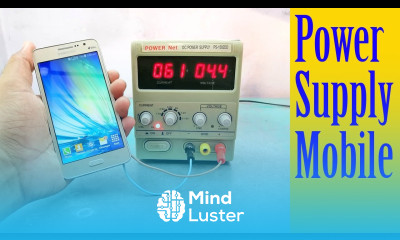 How to use Digital DC Power Supply to turn on mobile phone in Mobile Phone repairing Tutorial 7