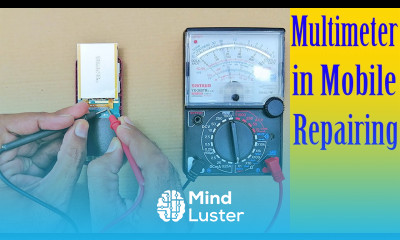 How to use Analog Multimeter Samwa TX 360TR in mobile phone repairing review Urdu Hindi Tutorial 8