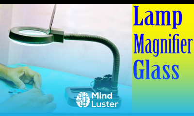 Magnifier glass lamp for mobile phone repairing Microscope for Micro soldering Urdu Hindi Tutorial 9