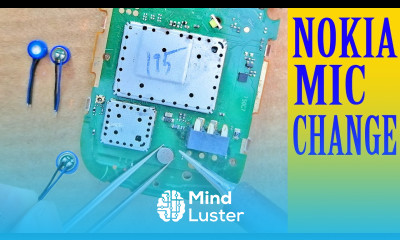 How to change replace Nokia mobile phone mic microphone in Urdu Hindi Tutorial 16