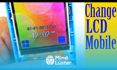 How to change replace china qmobile keypad mobile phone broken cracked lcd screen tutorial 22