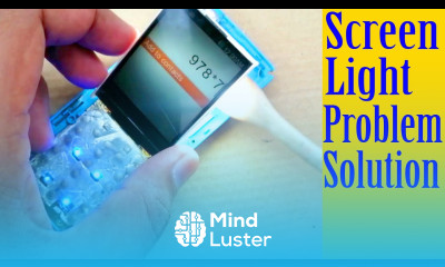 Nokia China Mobile Phone LCD Display screen led light problem solution black screen Tutorial 28