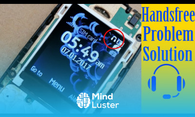 Remove Mobile phone shows handsfree without handsfree problem solution fakes handsfree Tutorial 31