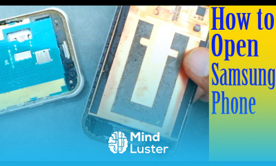 How to open disassemble remove Samsung galaxy smart phone display panel unit j1 Ace Tutorial 39