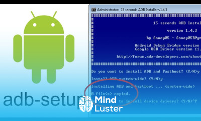 How to Install adb device driver properly