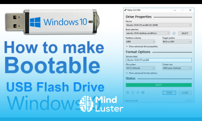 How to make bootable USB for windows10