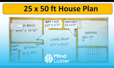 25x50 House Plan 25x50 House Design 25 by 50 Ghar Ka Naksha 25x50 Best House Plan