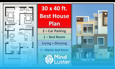 30x40 Best House Plan घर का नक्शा House Plans 1200 sq ft house Plan