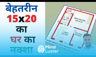 15x20 House Plan 15x20 House Design 15 by 20 House Plan Small House Plan