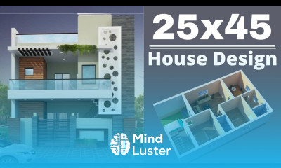 25x45 House Plan With Car Parking 25x45 House Design 25 x 45 Ghar Ka Naksha 1125 sq ft Plan