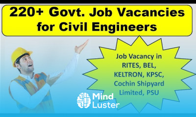 Job Vacancy For Civil Engineer Latest Govt Jobs for Civil Engineers Fresher Civil Engineers Job