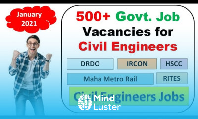 Government Jobs for Civil Engineers January 2021 Civil Engineer Job Vacancy Civil Eng Govt Job