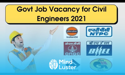 Govt Job Vacancy for Civil Engineer civil engineering jobs Fresher Civil Engineer Job Vacancy