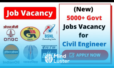 Govt Jobs Vacancy for Civil Engineer 2021 Job Vacancy for Civil Engineer 2021 March 2021