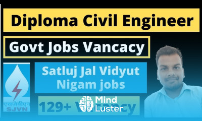 Latest Govt Jobs Vacancy for Civil Engineer Aug 2021 Diploma Civil Engineer Job Vacancy SJVN Job