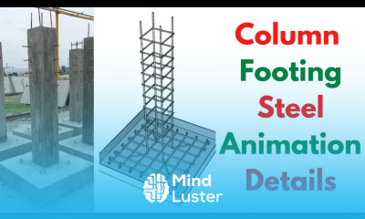 Foundation Details Column Footing Footing Reinforcement BBS of Column Footing RCC Column