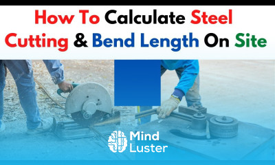 How To Calculate Cutting Lenght of Steel Cutting Lenght Calculation BBS Bar Banding Schedule