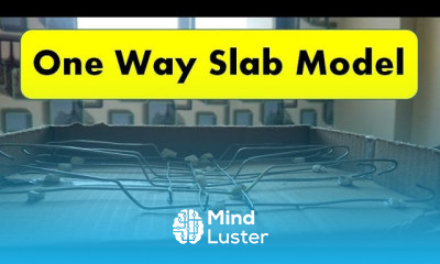 One Way Slab Model RCC Slab Slab Reinforcement Details