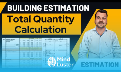Building Estimation Building Estimate Estimation Costing Long Wall Short Wall