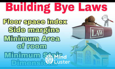 Building Bye Law for Civil Engineers 2024 Building Drawing Principles 2024