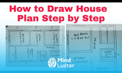 how to draw house plan step by step method Ghar ka plan kaise banaye Hindi 2024