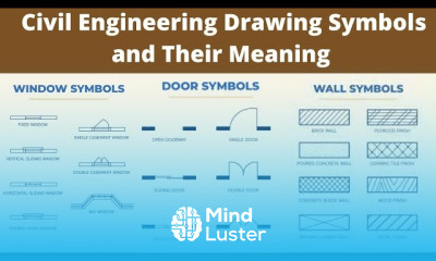 Civil Engineering Drawing Symbols and Their Meaning