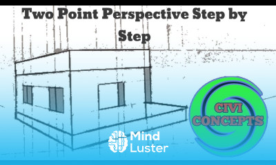 Perspective drawing Perspective Drawing from Plan