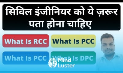 What Is Full Form of RCC PCC DPC RMC BHK 2 BHK Civil Engineering Basic Knowledge