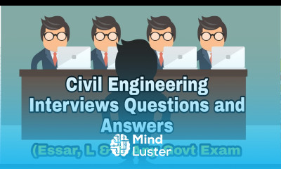 Civil engineering interviews questions