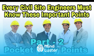Learn Civil Site Engineers Must know Basic knowledge for civil ...
