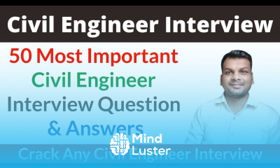Learn Civil Engineering Interview Civil Engineer Interview Question ...