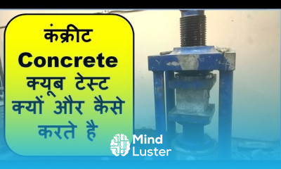 Concrete Cube Test Compressive Strength of Concrete Strength Test of Concrete ctm test