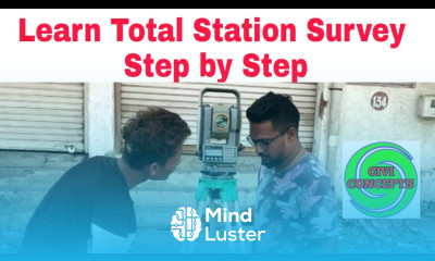 Total Station Survey Full Learning 2024 How To Use Total Station Total Station Use 2024