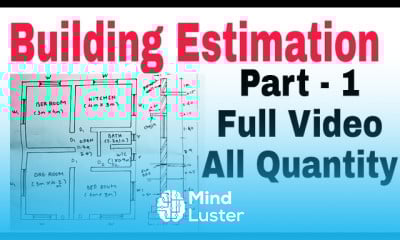 Building Estimation Estimation of Building Estimation and Costing House Estimation 2024