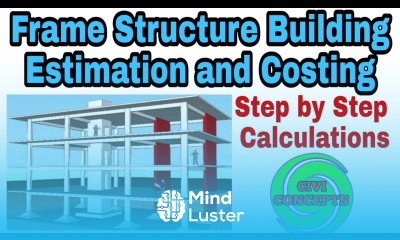 Frame Structure Building Estimation and Costing ¦¦ Cost of Construction of Small House