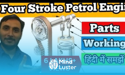 Four Stroke Petrol Engine Working हिन्दी Petrol engine working how petrol engine works
