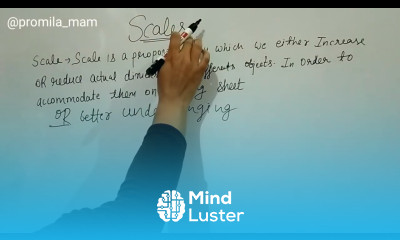 Scales Uses and Representing of scale increasing full and Reducing scale Engineering Graphics