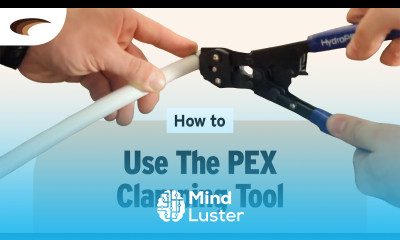 How To Use the PEX Clamping tool