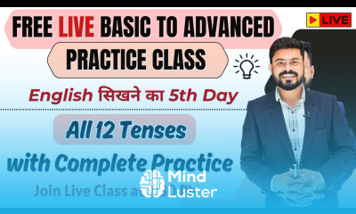 Day 5 All Tenses in English Grammar Wh Family Words English Speaking Practice