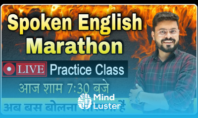 Spoken English Marathon  Live English Speaking Practice English Speaking Course by Ajay sir