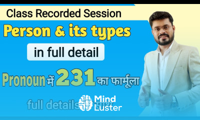 Person in English Proper Pronouns Types Person and its types Three types of Person in English